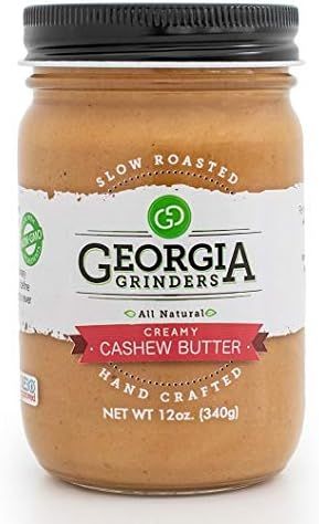 Georgia Grinders Cashew Butter Creamy - 2 Jars | Amazon (US)