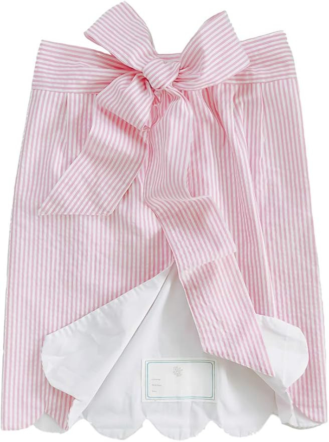 Pie Crust and Pixie Dust - Heirloom Quality Apron for Adults and Children (Pink or Blue Seersucke... | Amazon (US)