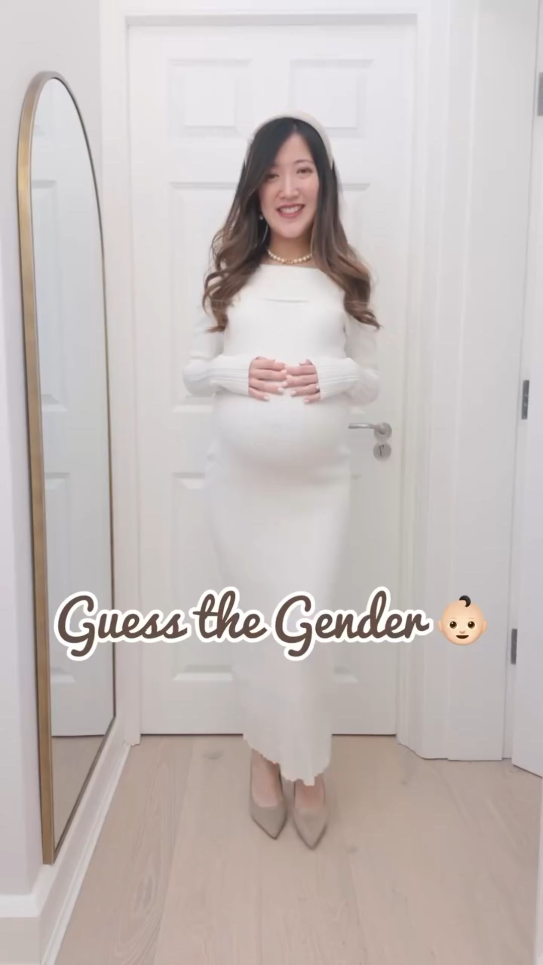 We can’t wait to meet our little one👶🏻

Were the old wives’ tales right in gender prediction?
Team blue 🩵 or Team Pink 🎀? 
What is your guess? 

#genderprediction #genderguess #genderreveal #gender #oldwivestales #pregnancyreel #pregnant

Dress: @hm ( dress is very stretchable. I am wearing size S which fits me throughout the whole pregnancy)
Shoes: @cosyisland_official

#LTKdresses #LTKpetite #LTKmaternity