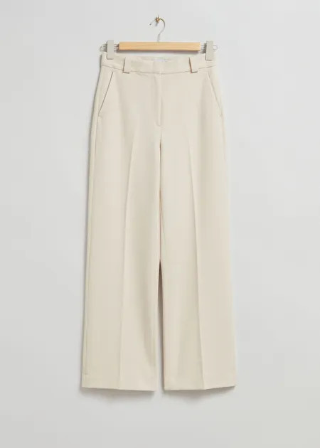 Wide Press Crease Trousers | & Other Stories US