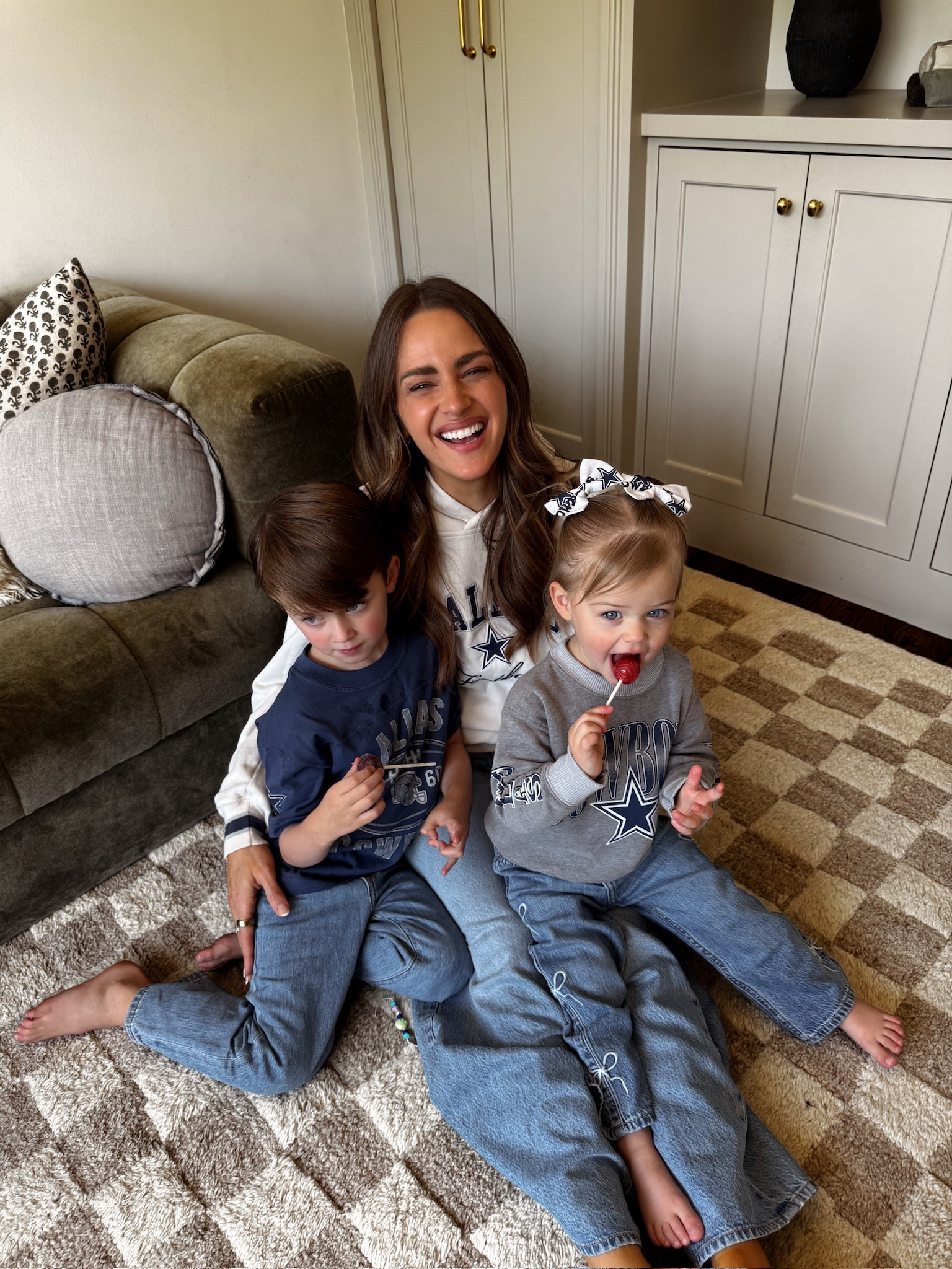 #abercrombiepartner I had to share the new denim for me and the kids! @abercrombie is one of my go-tos for denim so why wouldn’t it be for the kids! @abercrombiekids is having 40% off all jeans + 20% off almost everything else and you can stack code DENIMAF for an extra 15% off. This also applies sitewide & is the perfect time to shop denim & cute NFL gear before the Fall.

*Offer valid in stores and online August 5, 2026 to August 10, 2026 in US/CA. Exclusions apply as indicated. Online price reflects discount. Use code DENIMAF to get an additional 15% off almost everything in stores and online at checkout from August 5, 2026 to August 10, 2026 in US/CA. Exclusions apply. See details online.

#LTKSaleAlert