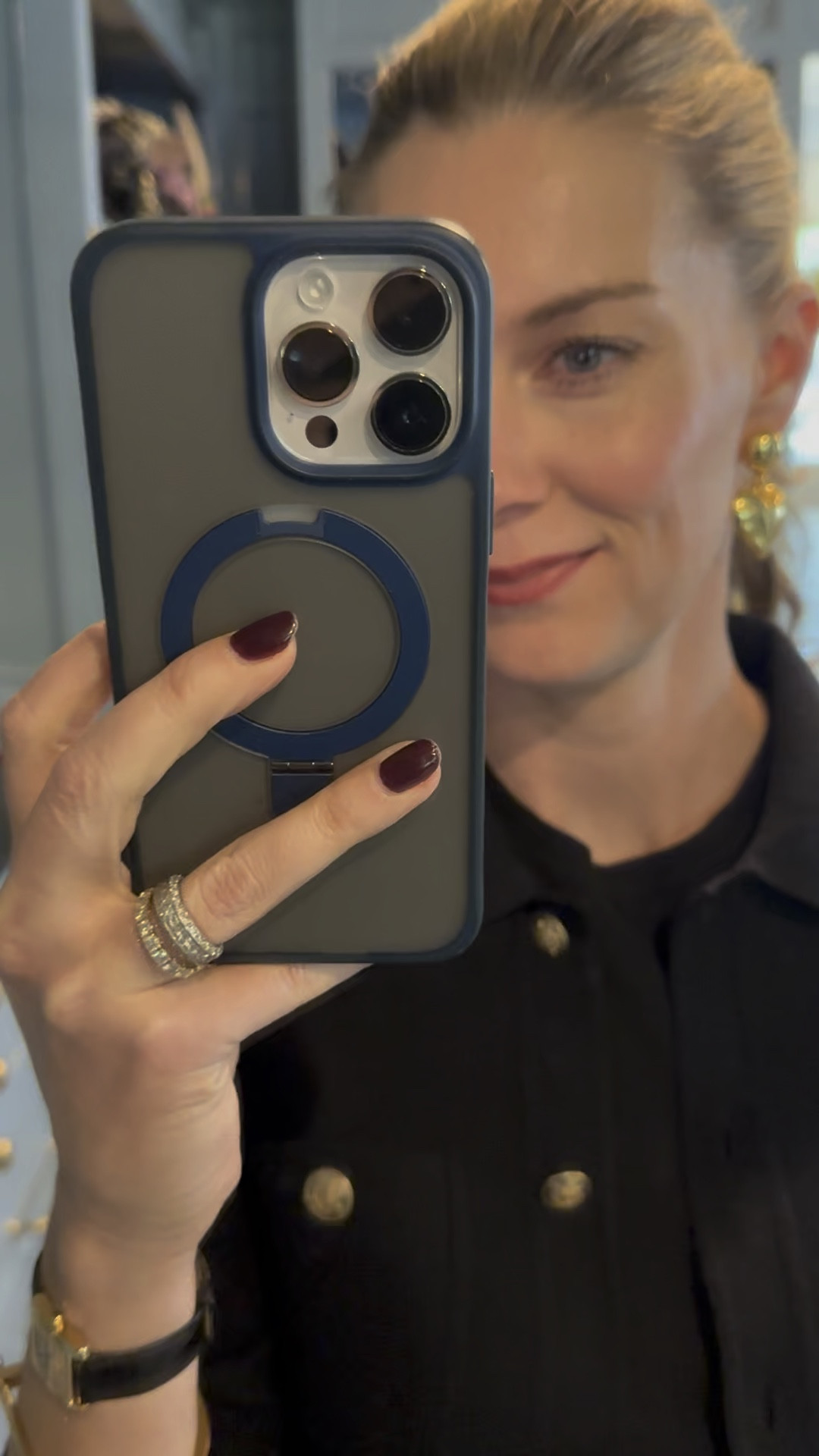 A little outfit inspiration for you! 
Cardigan- xxs
T-shirt- xs
Jeans-I wish I went down a size. 
Loafers- tts 