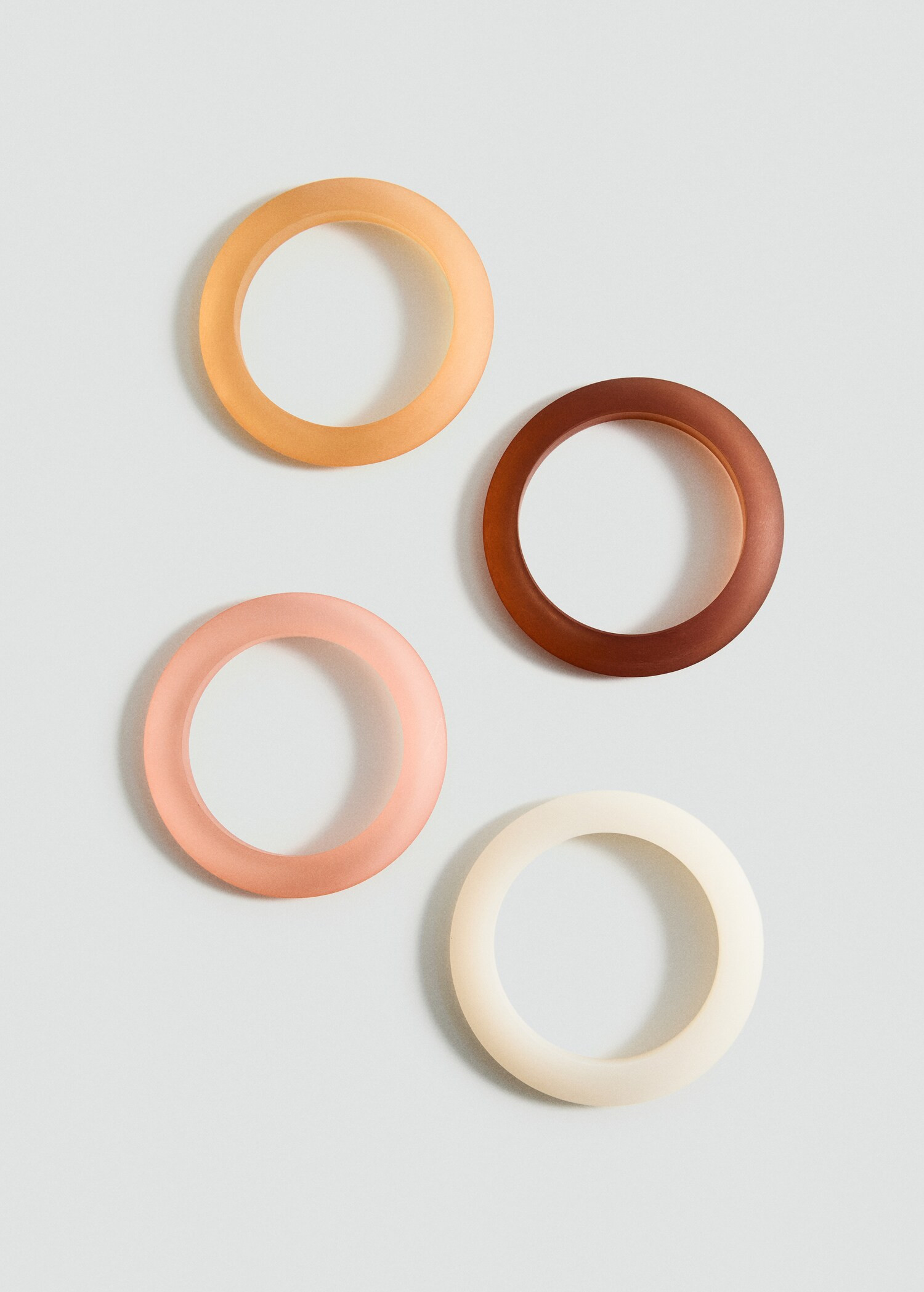 Set of combined resin bracelets - Women | MANGO USA | Mango (US/MX/AU)