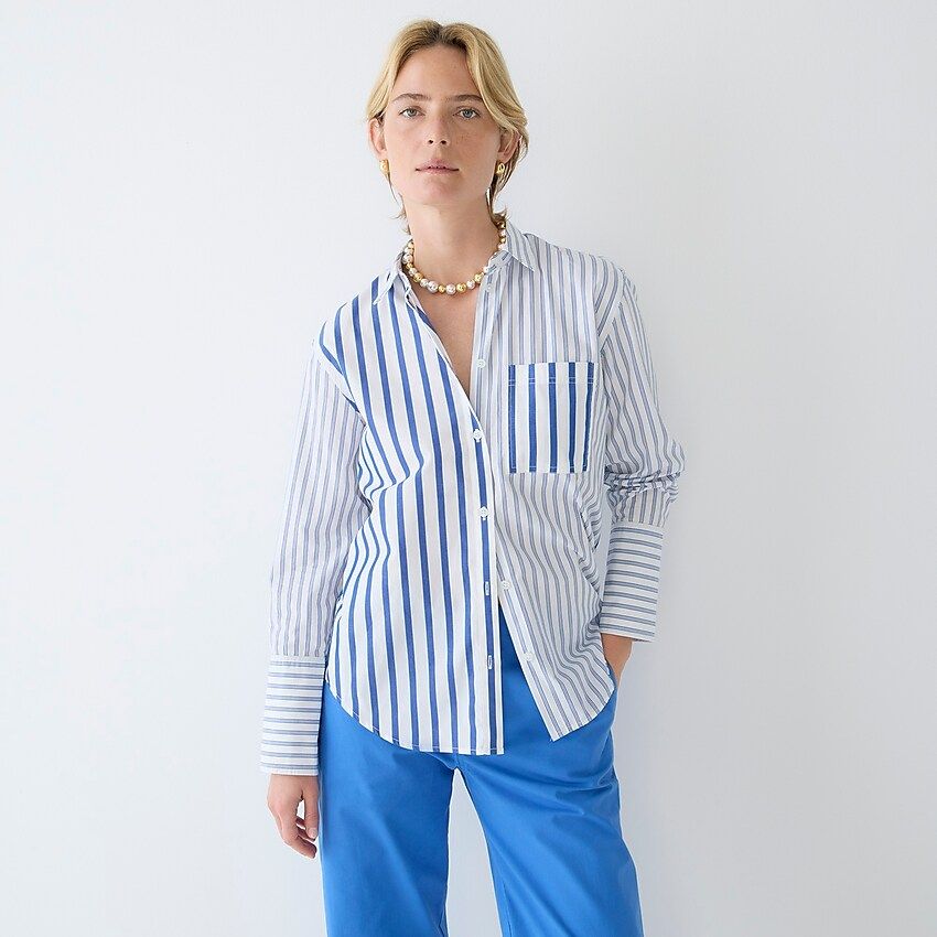 Garçon shirt in cocktail stripe cotton poplin | J.Crew US