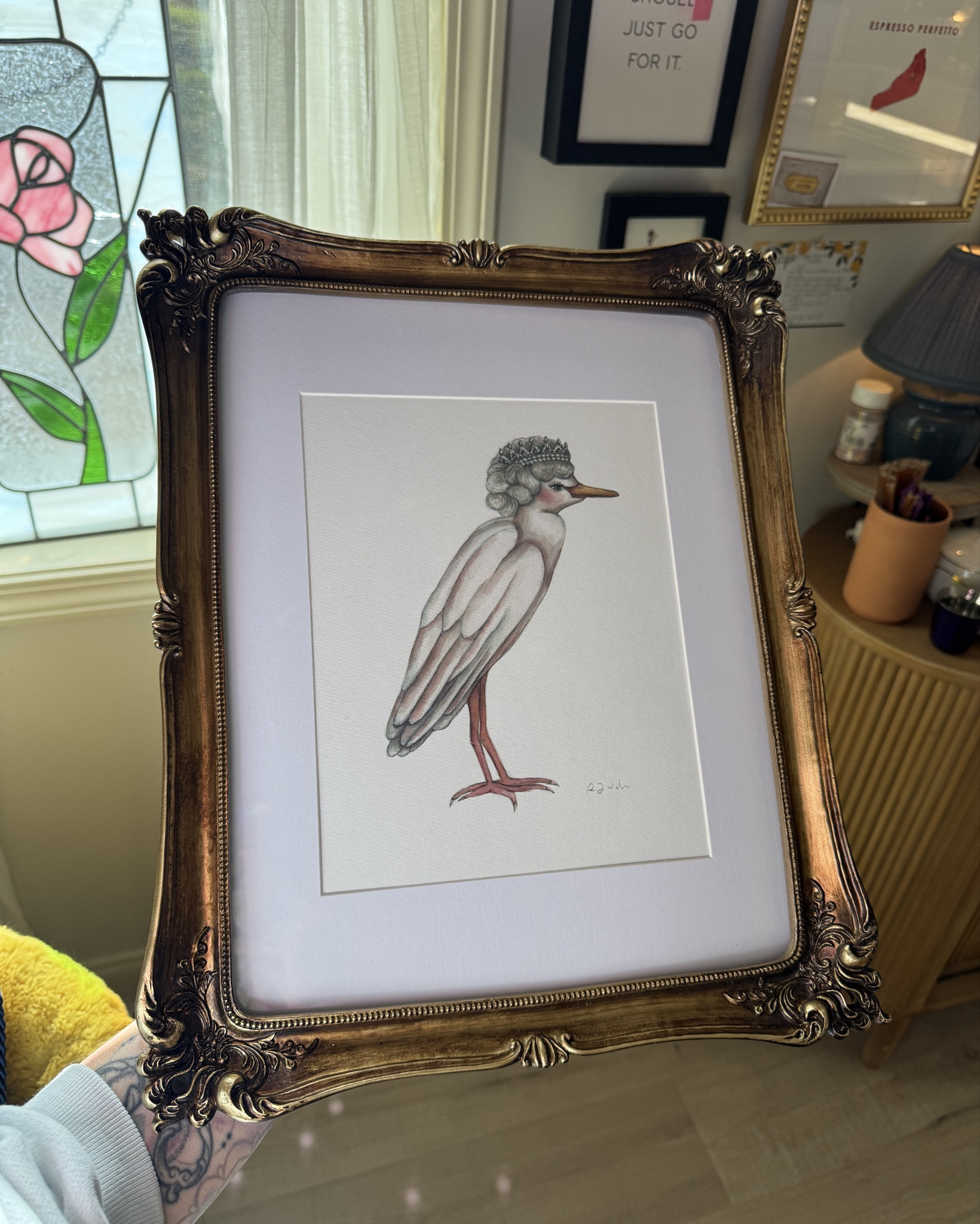 Amazon frames for the win 👌🏻
Art by: Rachael Walker