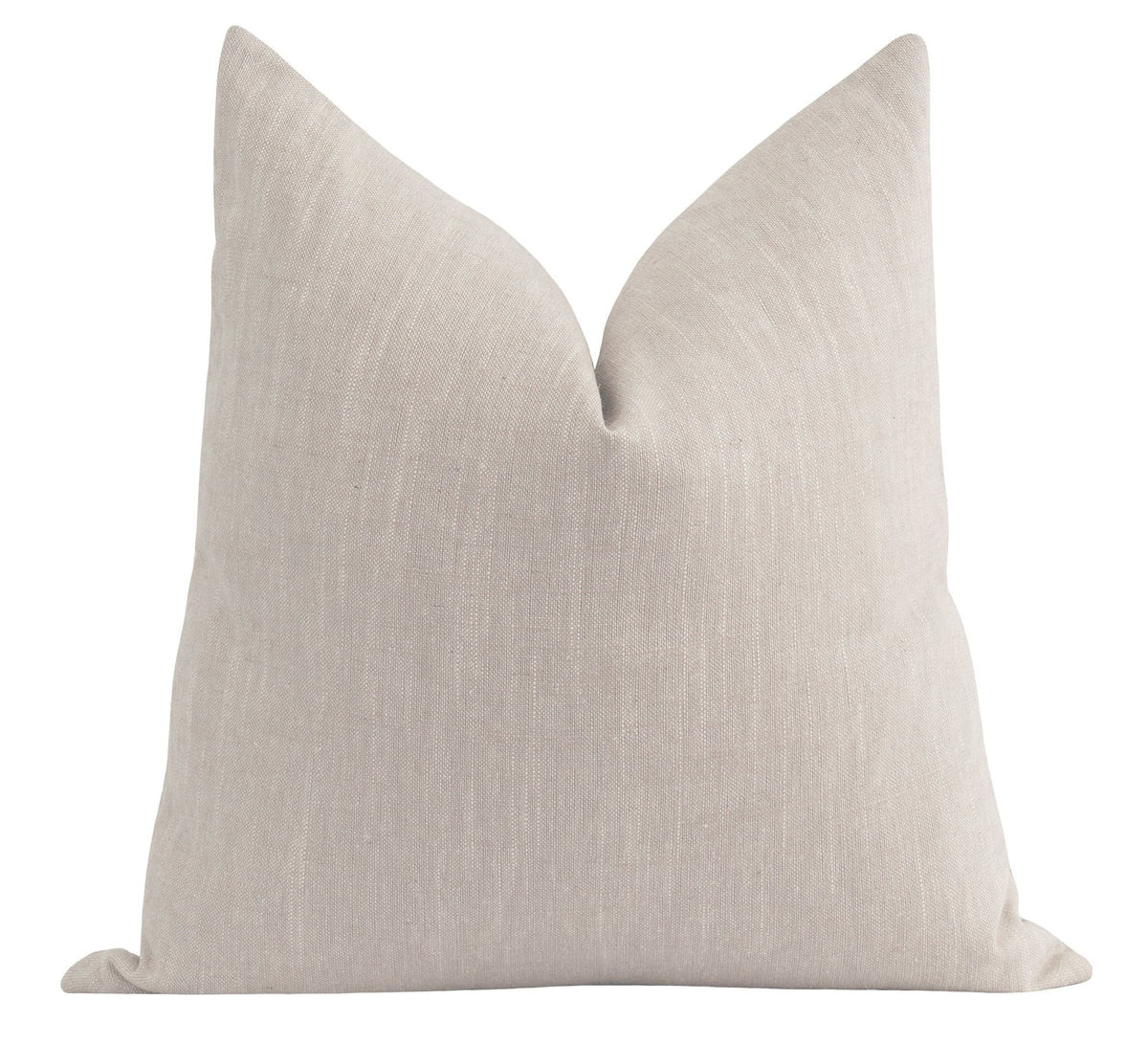 Abbie Beige Linen Pillow | Land of Pillows
