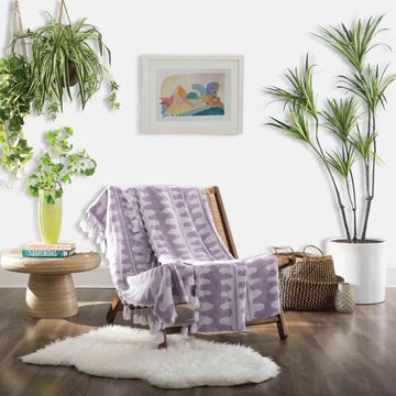 Wave Pattern Woven Throw Blanket | Dorm Essentials - Dormify | Dormify