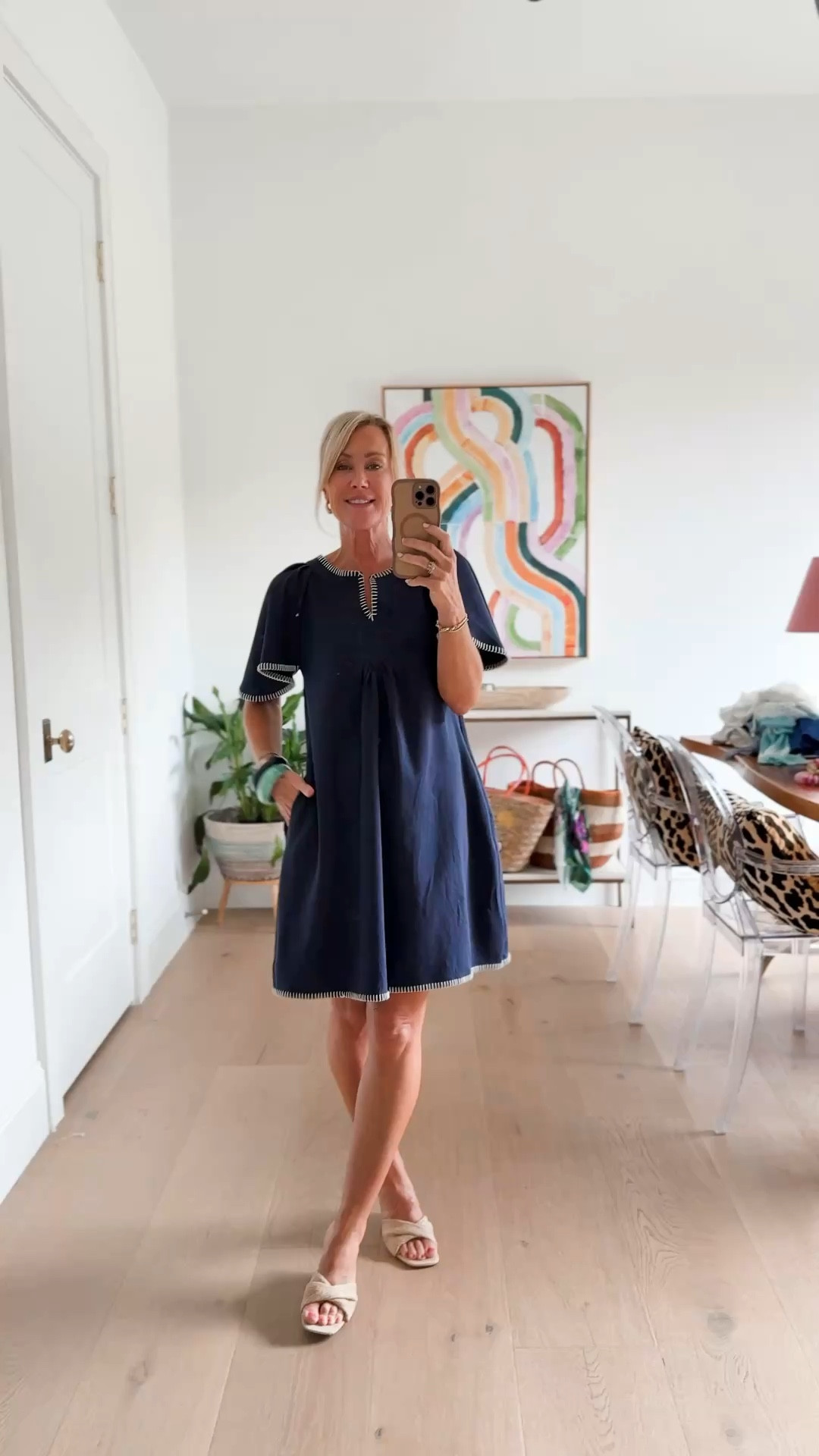 Such an easy, adorable outfit!
Dress: XS

#LTKootd #LTKOver40 #LTKSeasonal