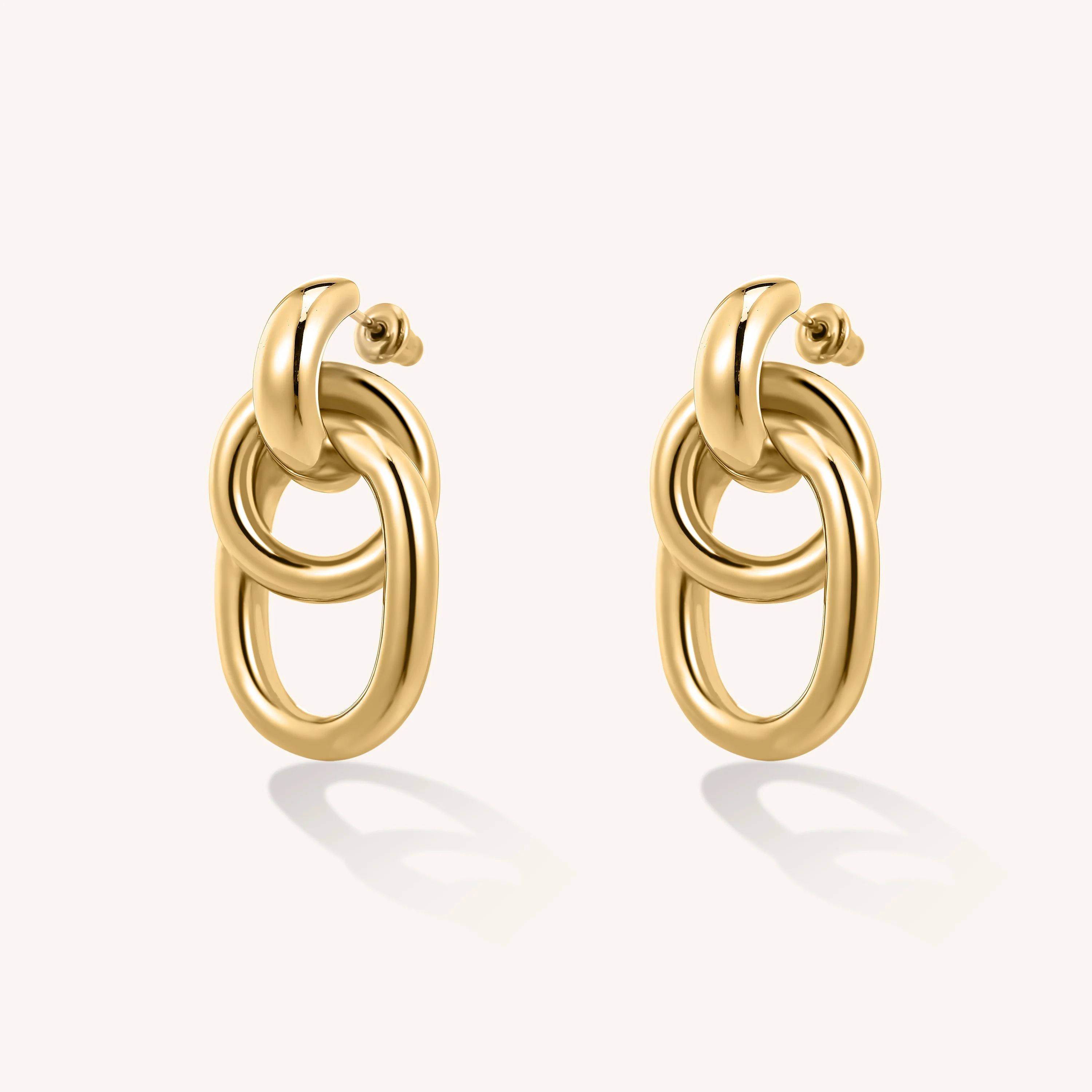 Rodeo Earrings - Gold | Victoria Emerson
