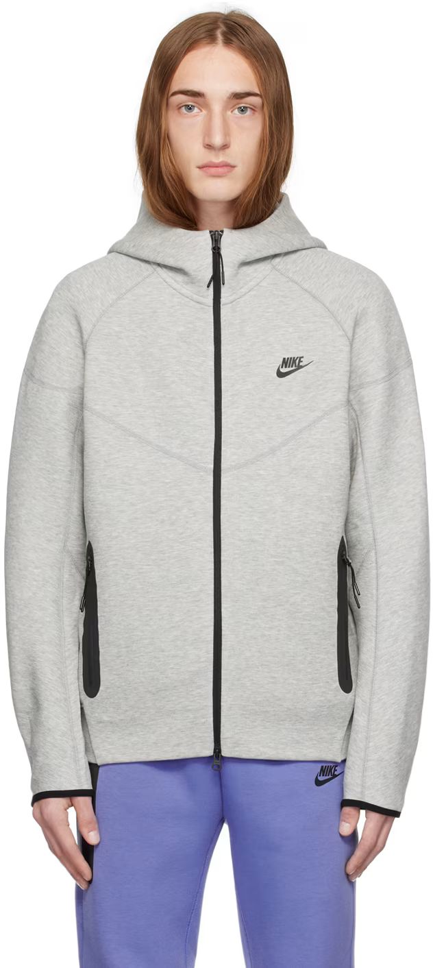 Nike - Gray Sportswear Hoodie | SSENSE