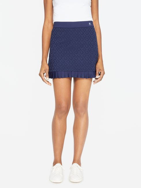 Agnes Skort in Duval Diamond Jacquard | J.McLaughlin