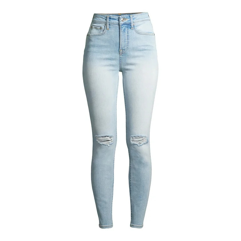 Free Assembly Women's High Rise Skinny Jeans | Walmart (US)