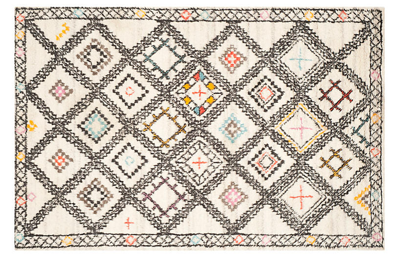 Antibes Rug, Natural/Multi | One Kings Lane