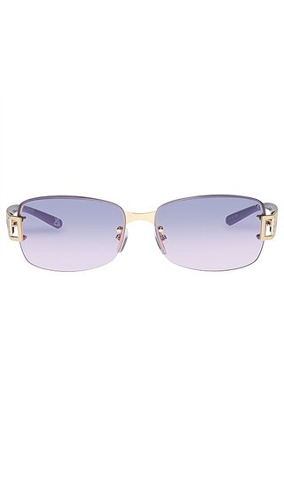 Phoenix Sunglasses in Bright Gold And Lilac | Revolve Clothing (Global)