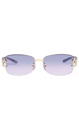 Phoenix Sunglasses in Bright Gold And Lilac | Revolve Clothing (Global)