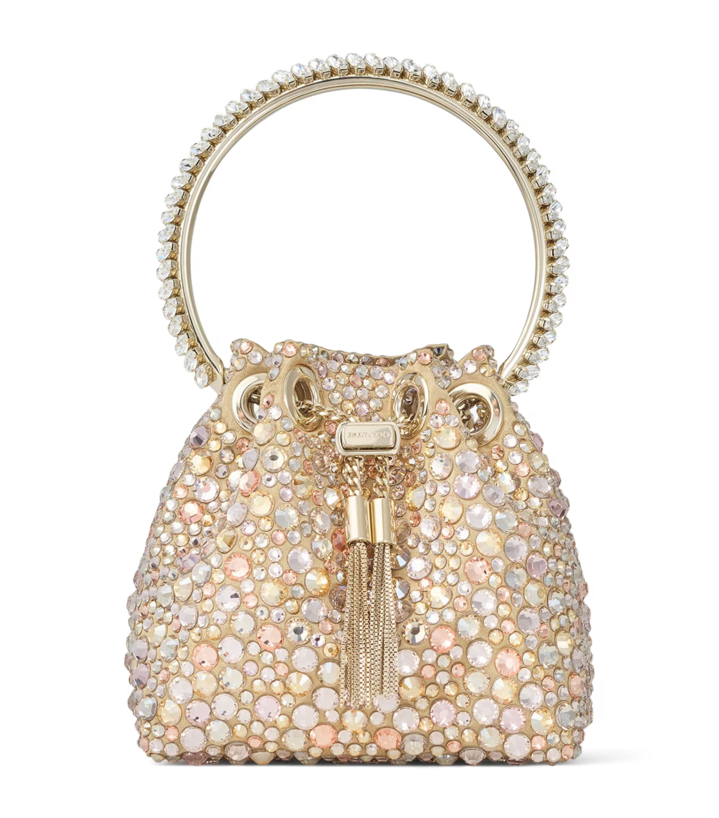 Jimmy Choo Micro Crystal-Embellished Bon Bon Bag | Harrods