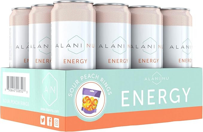 Alani Nu Energy - Sour Peach Rings | Amazon (US)