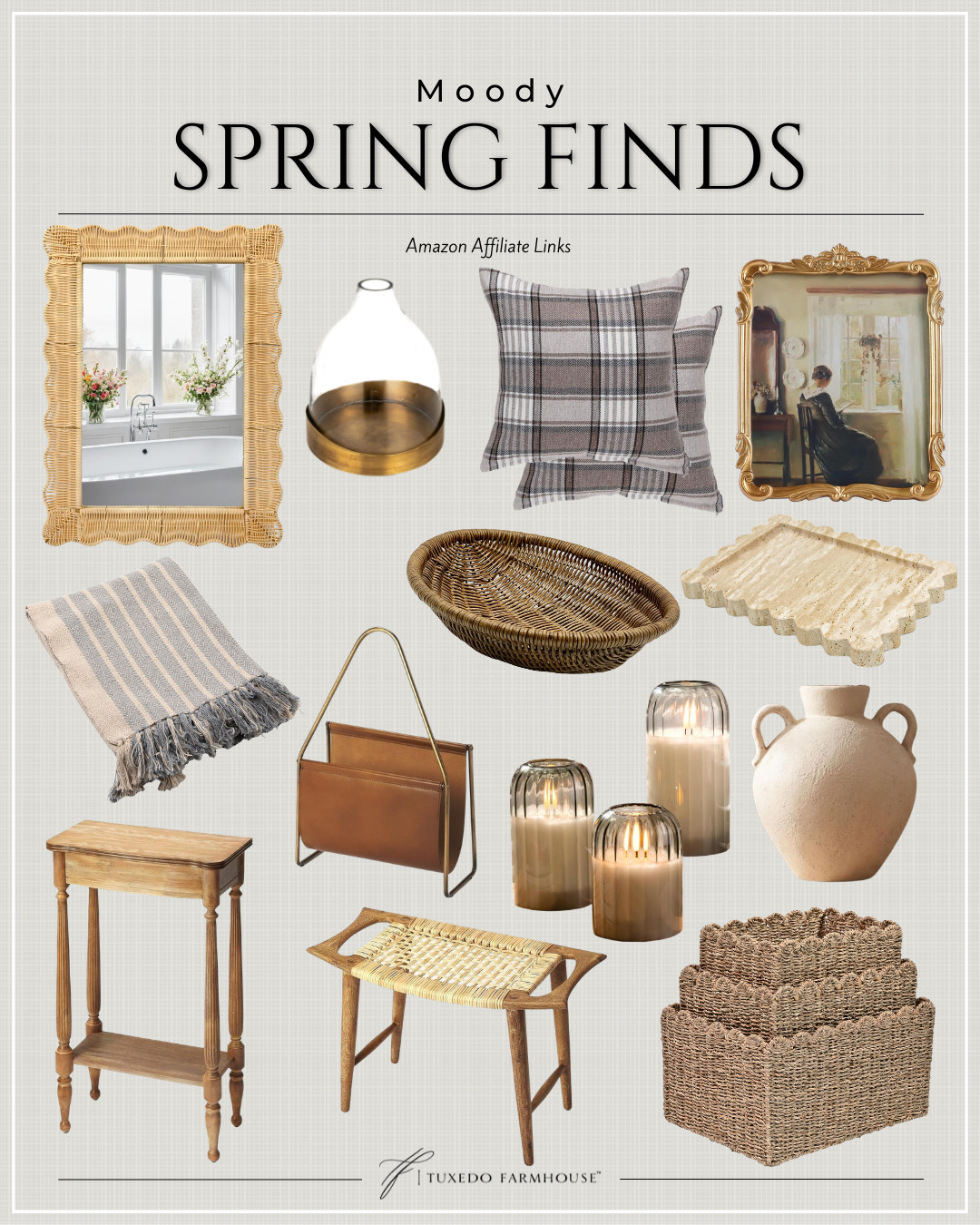 These spring home finds are just what you need to refresh your space. From decorative accents to cozy touches, add a bit of spring to your home. #HomeDecor #SpringFinds

Seasonal, home decor, accent chairs, rugs, wall art, frames, pillows, lamps, baskets, candles, books, coffee tables, ottomans, trays, bowls, consoles, accent tables
 

 #LTKSeasonal #LTKHome #LTKSaleAlert