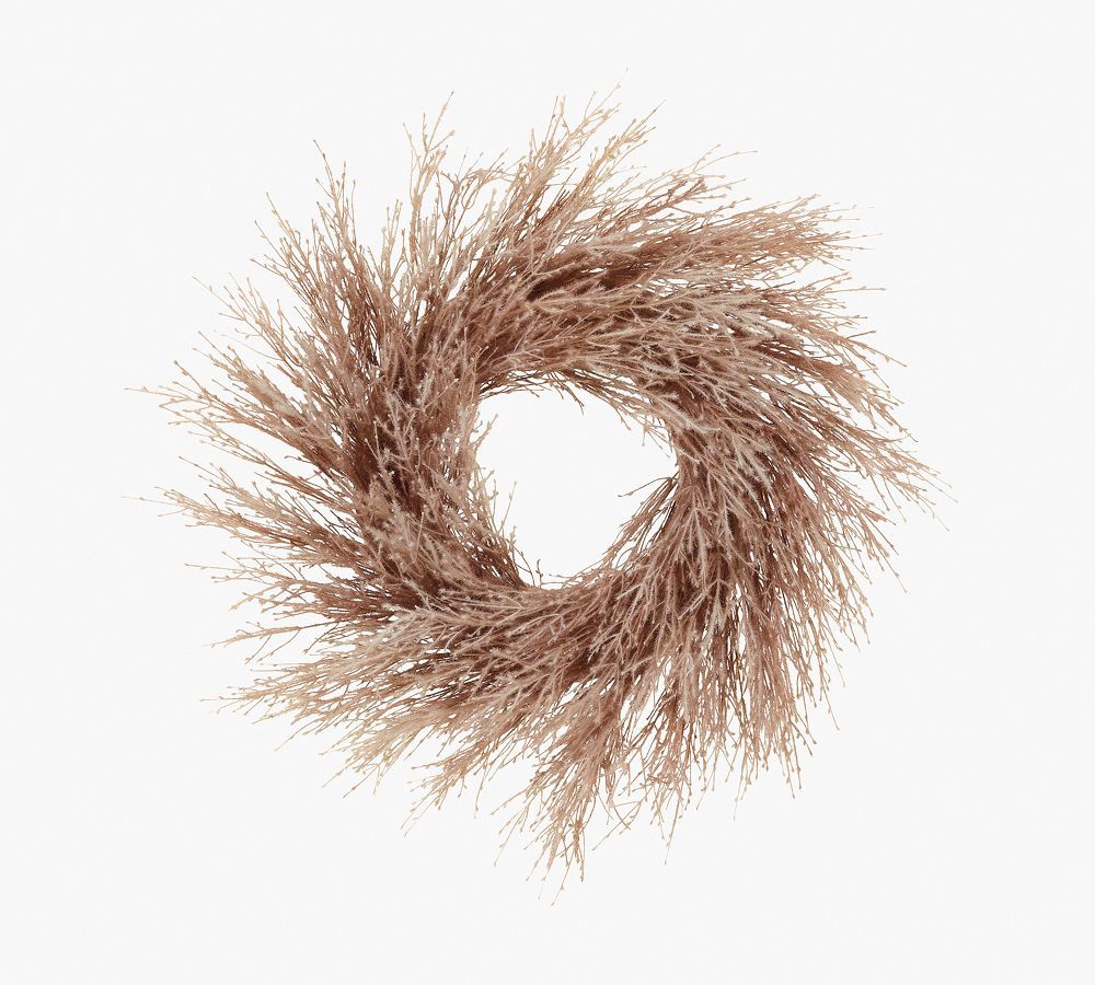 Faux Fountain Grass Wreath - 26" | Pottery Barn (US)