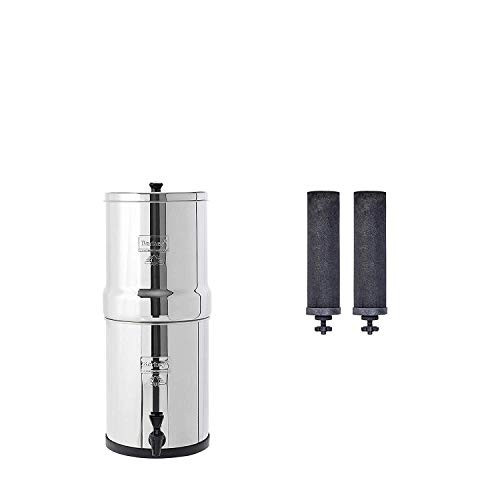Travel Berkey Gravity-Fed Water Filter with 2 Black Berkey Elements–Enjoy Potable Water While Camping, RVing, Off-Grid, Emergencies, Every Day at Home | Amazon (US)