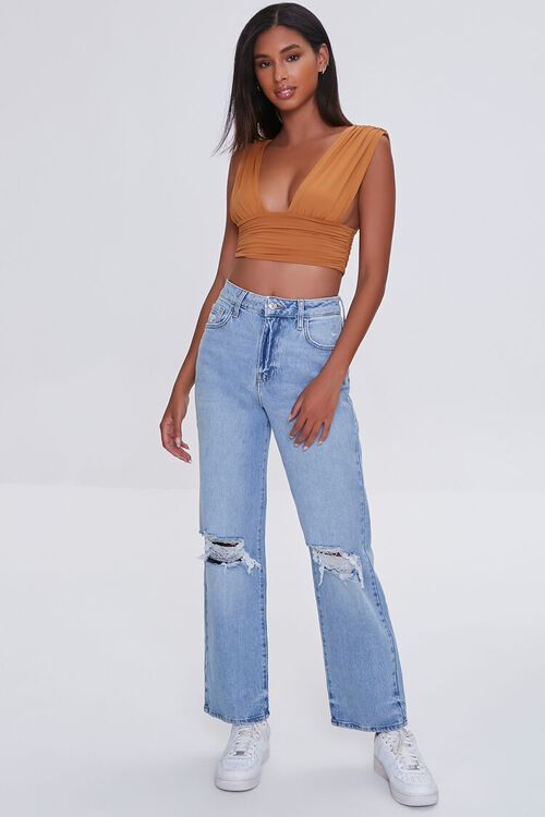Premium Distressed 90s Fit Jeans | Forever 21 (US)