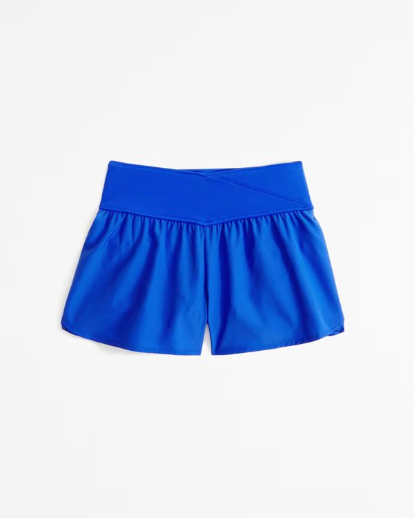 ypb cross-waist shorts | Abercrombie & Fitch (US)