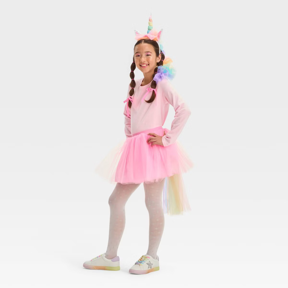 Kids' Light Up Unicorn Halloween Costume Kit One Size Fits Most - Hyde and EEK! Boutique™: Tutu... | Target