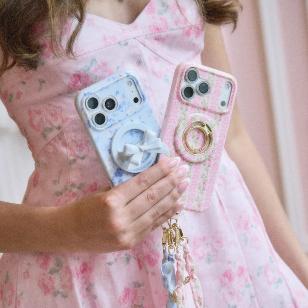 Case-Mate x LoveShackFancy Blooming Heirloom MagSafe - iPhone 17e/16e/15/14/13 | Case-Mate