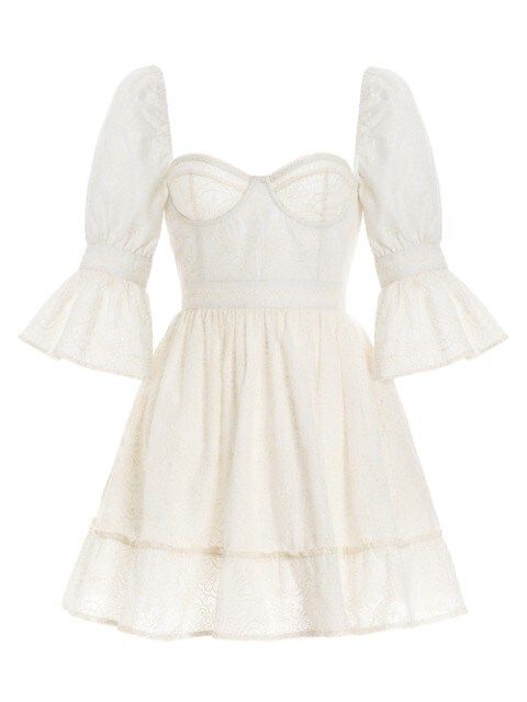 Cedro Lace Bustier Mini Dress | Saks Fifth Avenue