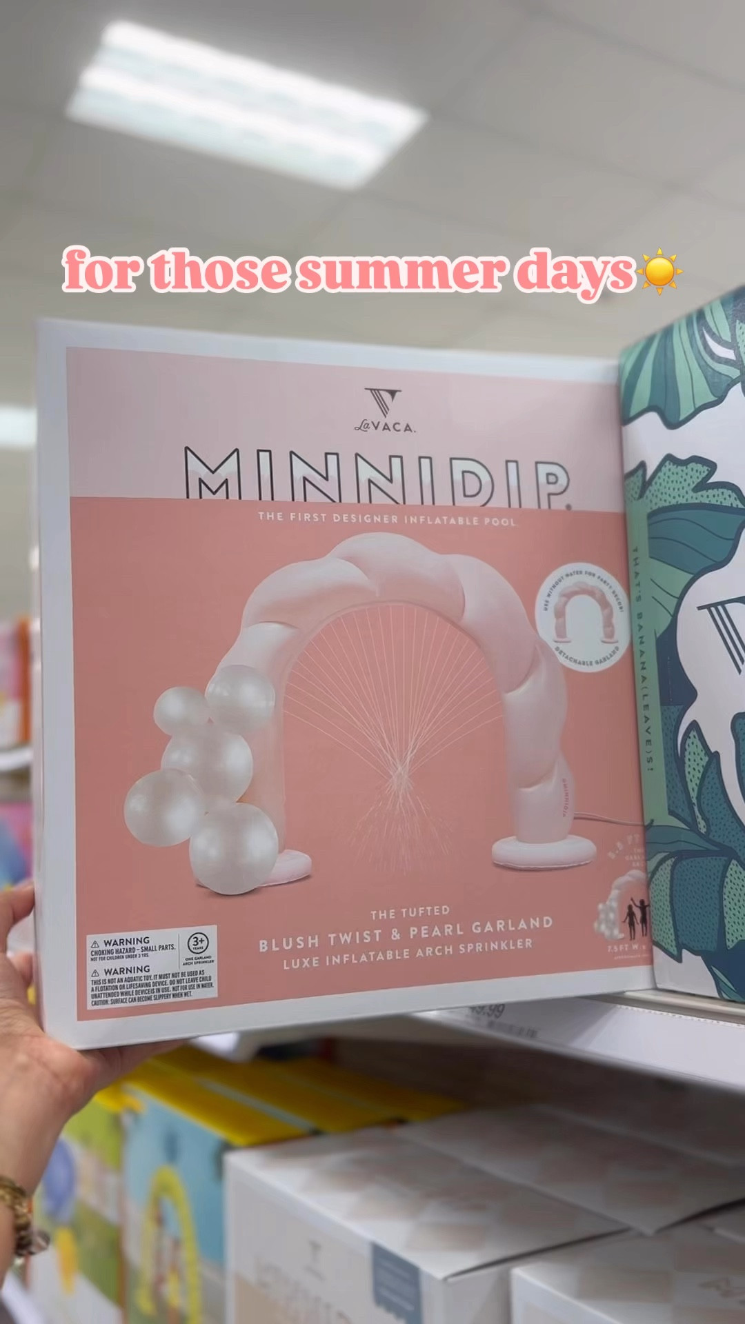 Your summer oasis awaits😌Check out the new Minnidip pools available at Target now!