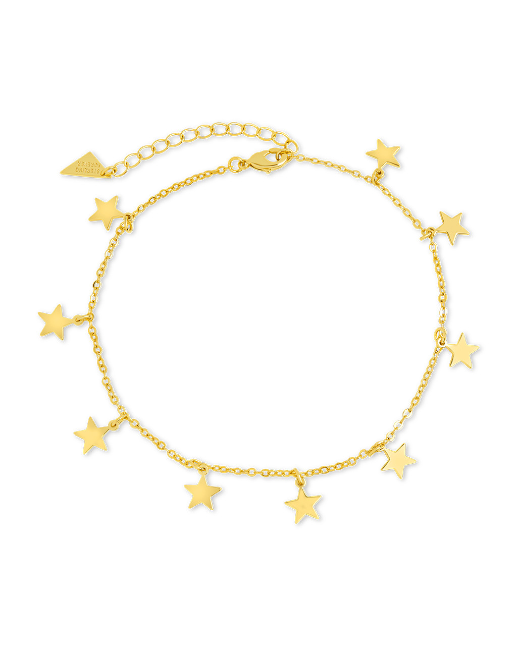 Sabina Star Charm Anklet | Sterling Forever