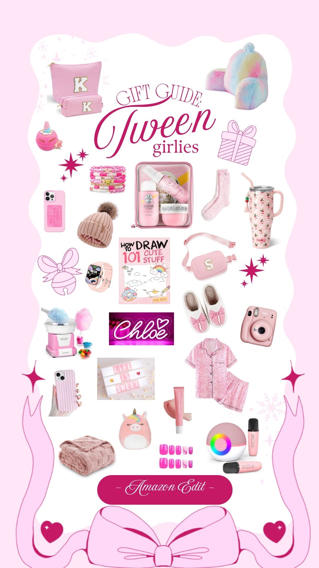 HOLIDAY GIFTS FOR TWEEN GIRLS during the @Amazon Cyber Week SALES!

These gift ideas for tween girls make affordable + thoughtful holiday + Christmas gifts for girls, kids, pre-teens, + trendy teenagers…

#founditonamazon #amazonfashion #WinterFavorites2025 #ad

#LTKSaleAlert #LTKHoliday #LTKGiftGuide