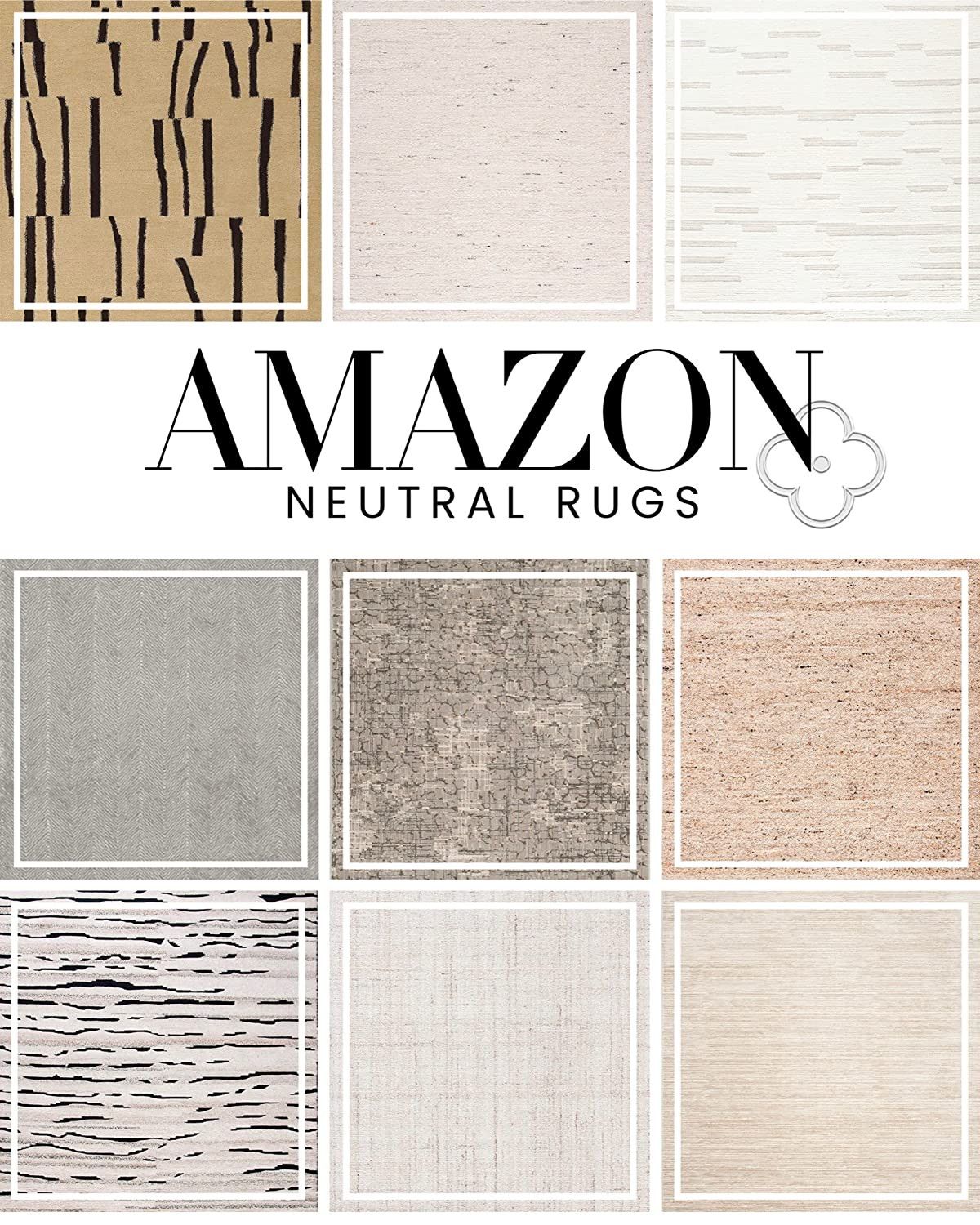Neutral rugs | Amazon (US)