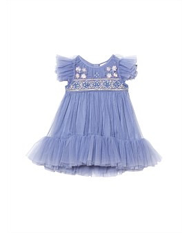 David Jones Tutu Du Monde Bebe Antoinette Tulle Dress (3-24M) in Plume, Size 12-18 Mo | David Jones (Australia & New Zealand)
