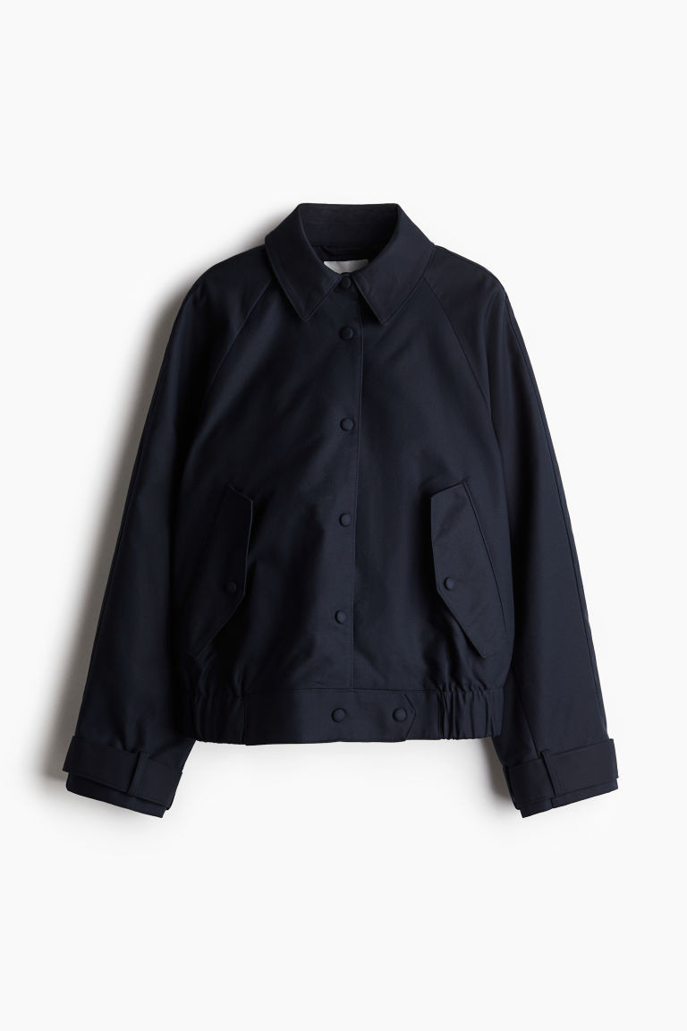 Collared twill jacket | H&M (UK, MY, IN, SG, PH, TW, HK)
