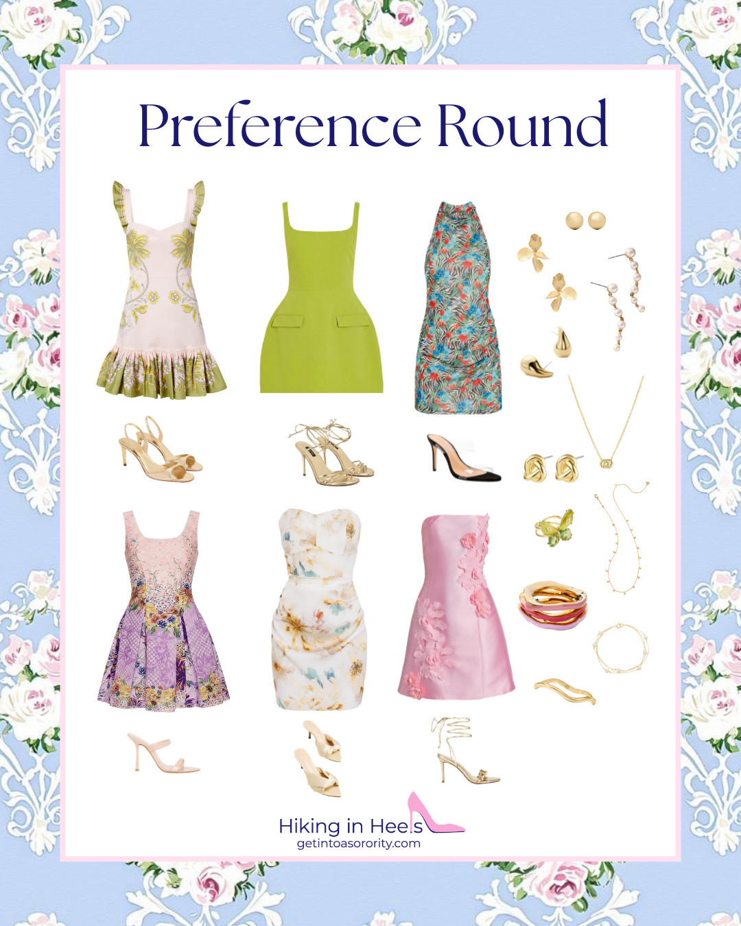 Preference round dresses! 💜🩷 

 