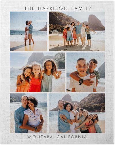 Gallery of Six Montage of Memories Puzzle | Shutterfly