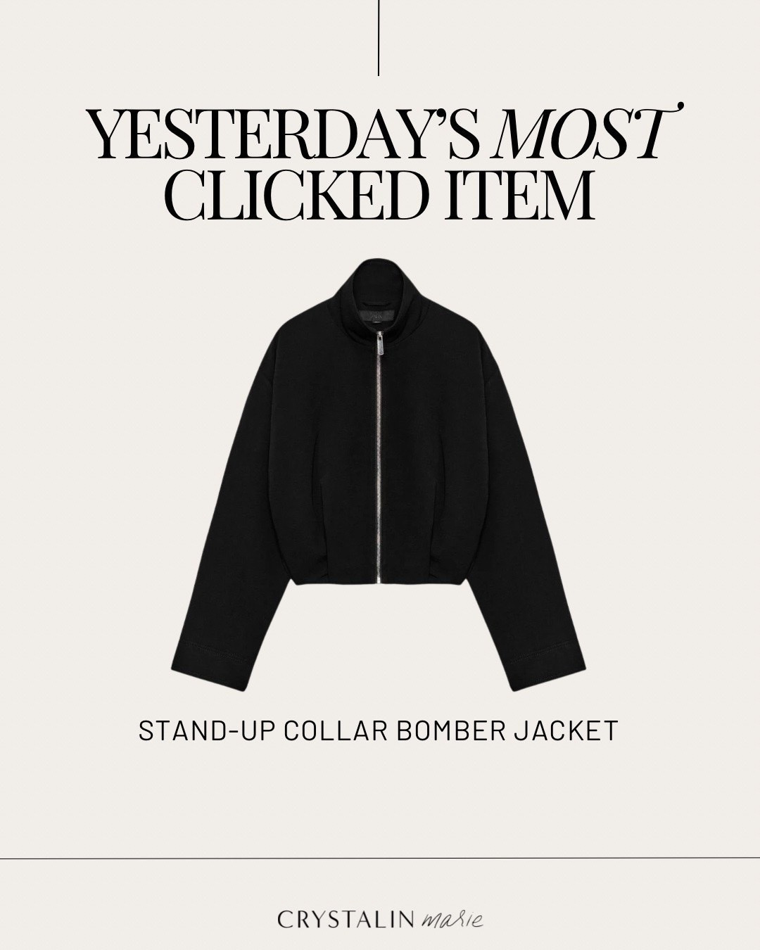 Zara stand-up collar bomber jacket. so good I snagged 2 colors. i have the small

#LTKPetite #LTKSeasonal #LTKOver40