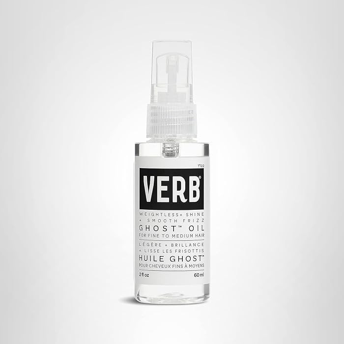 VERB Ghost Oil - Weightless Hair Oil for Fine to Medium Hair - Smooths Frizz, Adds Shine - No Par... | Amazon (US)