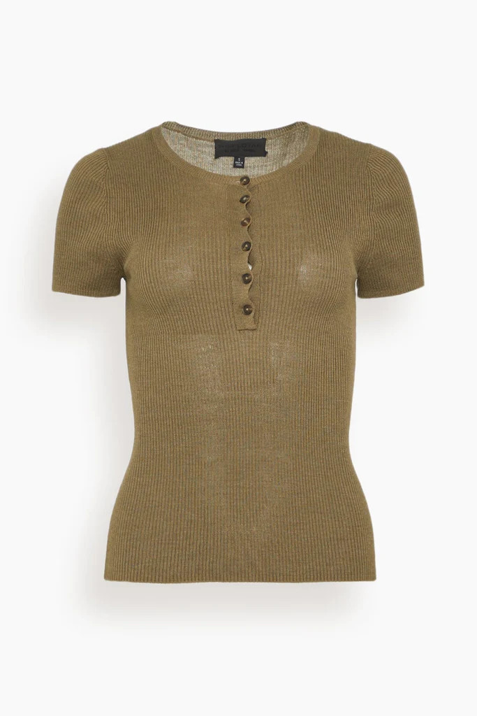 Francene Sweater in Military Green | Hampden Clothing