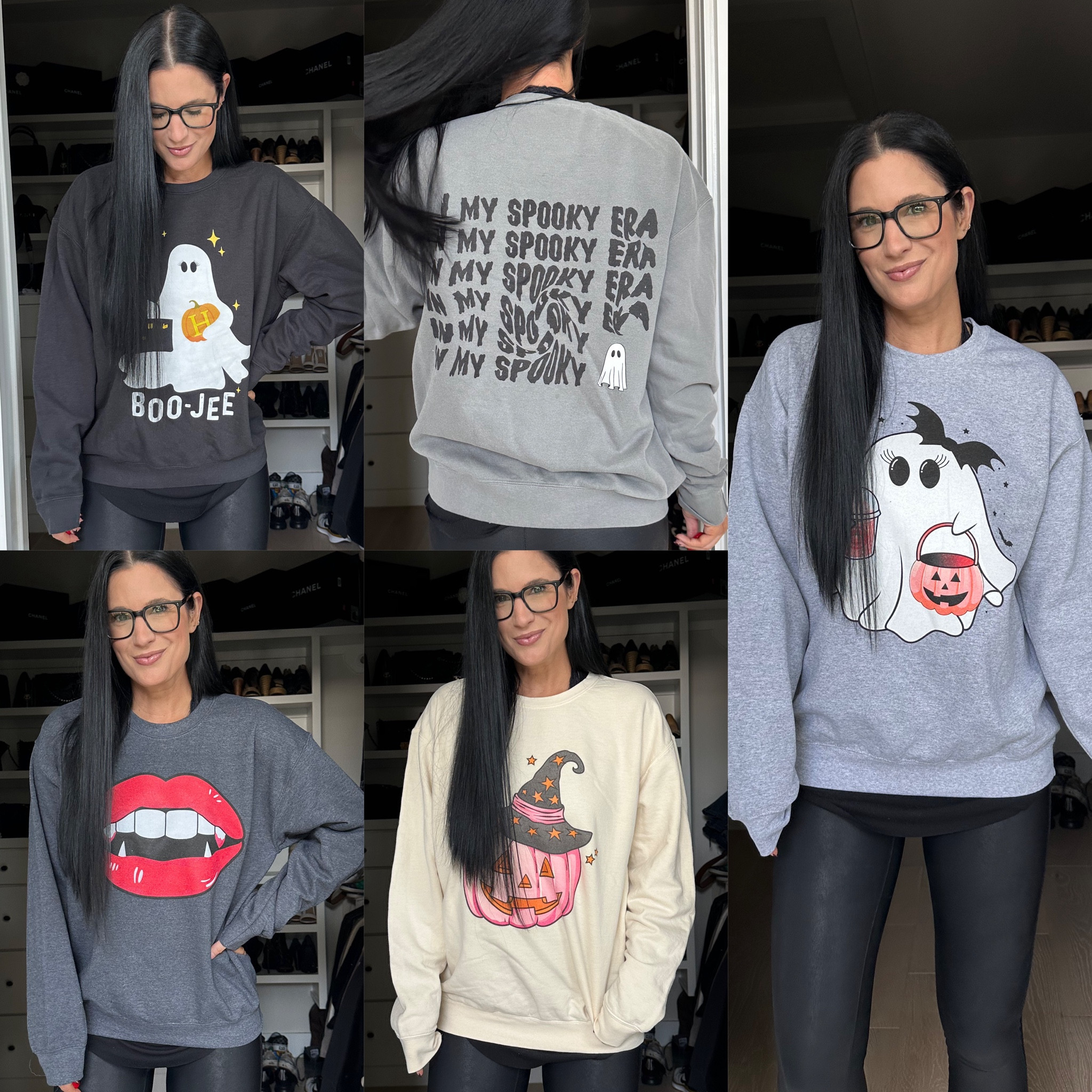 Milmie Designs Halloween sweatshirts! I’m wearing a size medium in all 5 of these. 

Fall outfit, Halloween outfit, Halloween inspo, skeleton sweatshirt, skull clothes 

#LTKStyleTip #LTKFindsUnder50 #LTKSeasonal