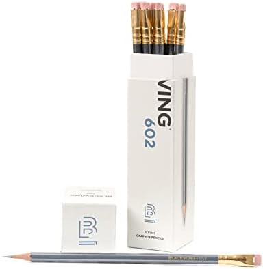 Blackwing Palomino 602-12 Count Pencils with Heritage, Gray | Amazon (US)