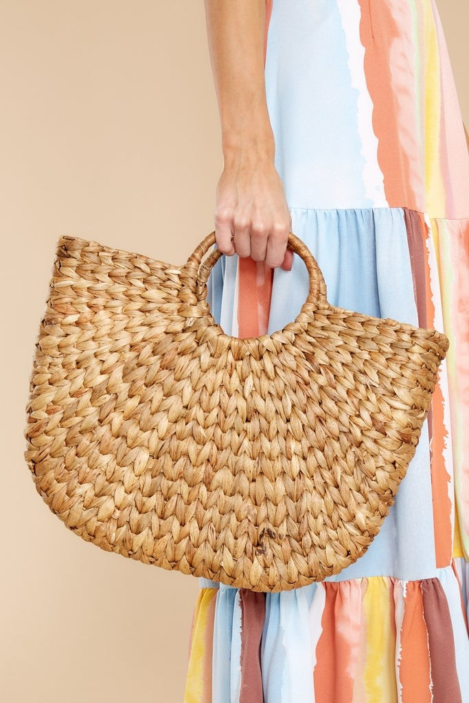 When It's Time Tan Large Bag | Red Dress 