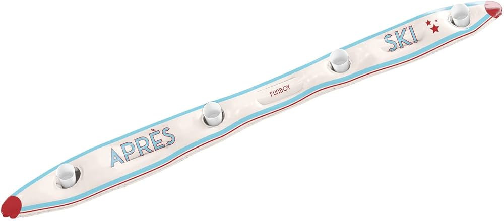 FUNBOY Inflatable Shot Board Ski, 4 Shot Capacity 6-feet Long, 4 Shot Cups Included, Apres Design | Amazon (US)