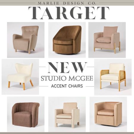 Target x Studio McGee neutral accent chairs | club chair | swivel chair | living room chair | bedroom chair | velvet chair | Sherpa chair | boucle chair | affordable accent chair | studio McGee new releases | Target | Target finds 

#LTKFind #LTKhome #LTKstyletip