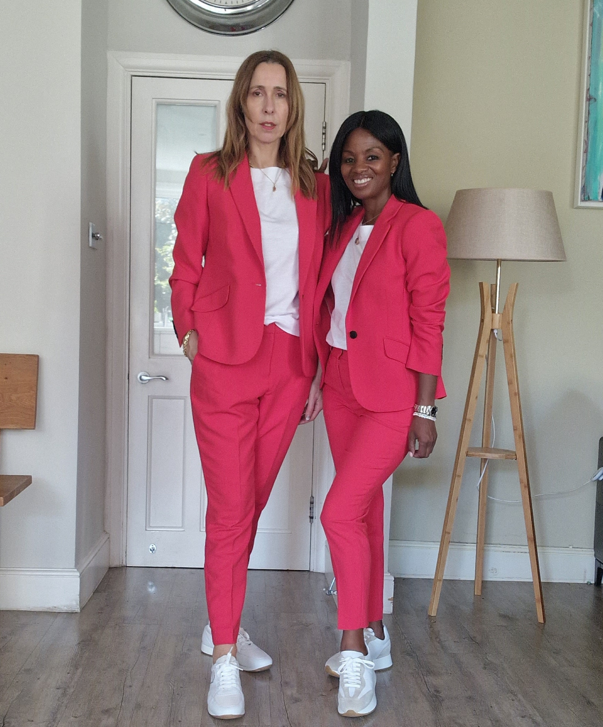 Red-y for anything!  Wearing the Hobbs trouser suit which comes in the petite range!  I am in size 12 while Patricia is in the petite size 8!

#LTKworkwear #LTKFind #LTKeurope