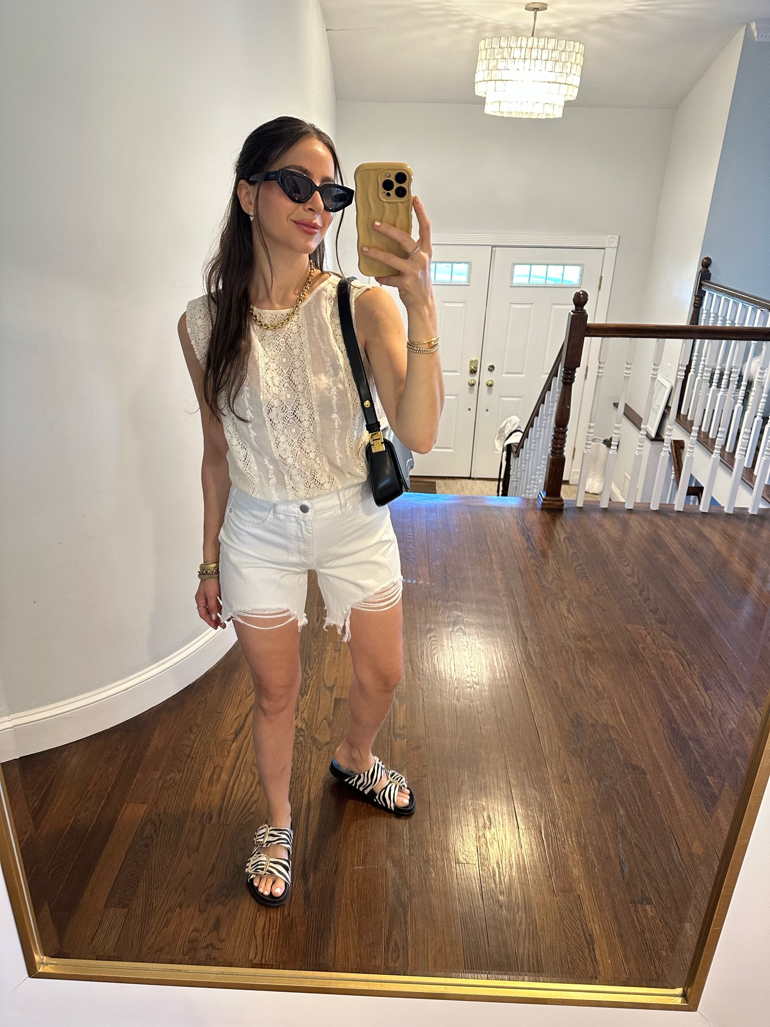Black & white + the short of the summer...

#LTKshoecrush #LTKSeasonal #LTKstyletip