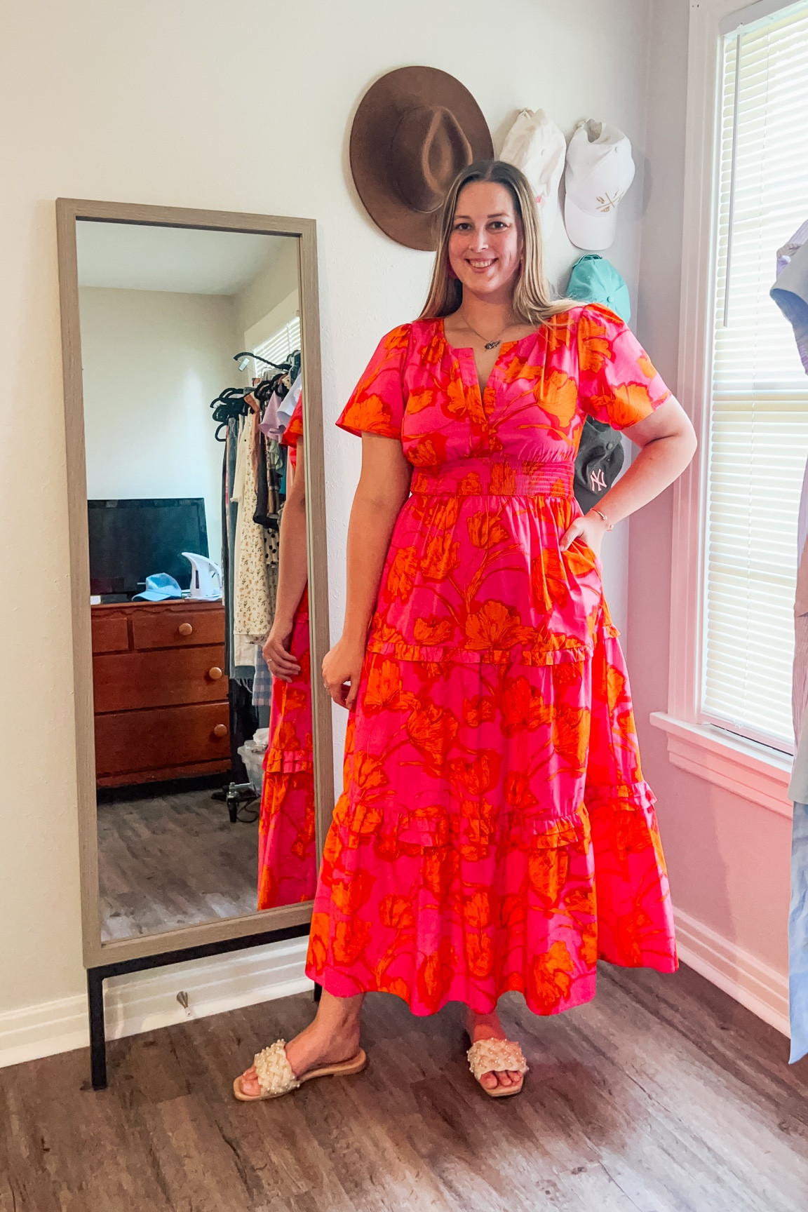 6.17.24 ootd - Avara maxi dress (similar to Anthropologie Somerset dress, size large, linking new style with same pattern, 15% off with code MELISSA15) and target pearl embellished sandals (size 9)

Midsize, midsize outfit, casual dress, Outfit inspo, size 10 outfit, size 12 style, summer dress, maxi dress, affordable outfit, Sunday outfit, effortless style, every day outfit 

#LTKSeasonal #LTKStyleTip #LTKMidsize