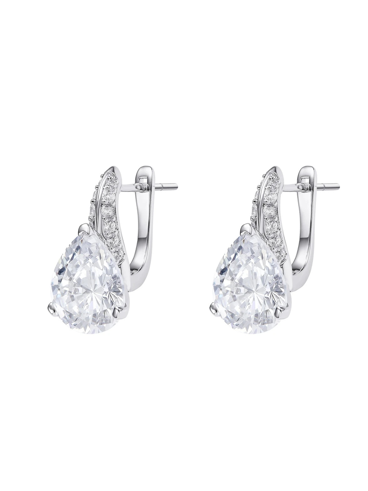 Daniela Pear-Cut Crystal Drop Earrings | Nana Jacqueline | Nana Jacqueline