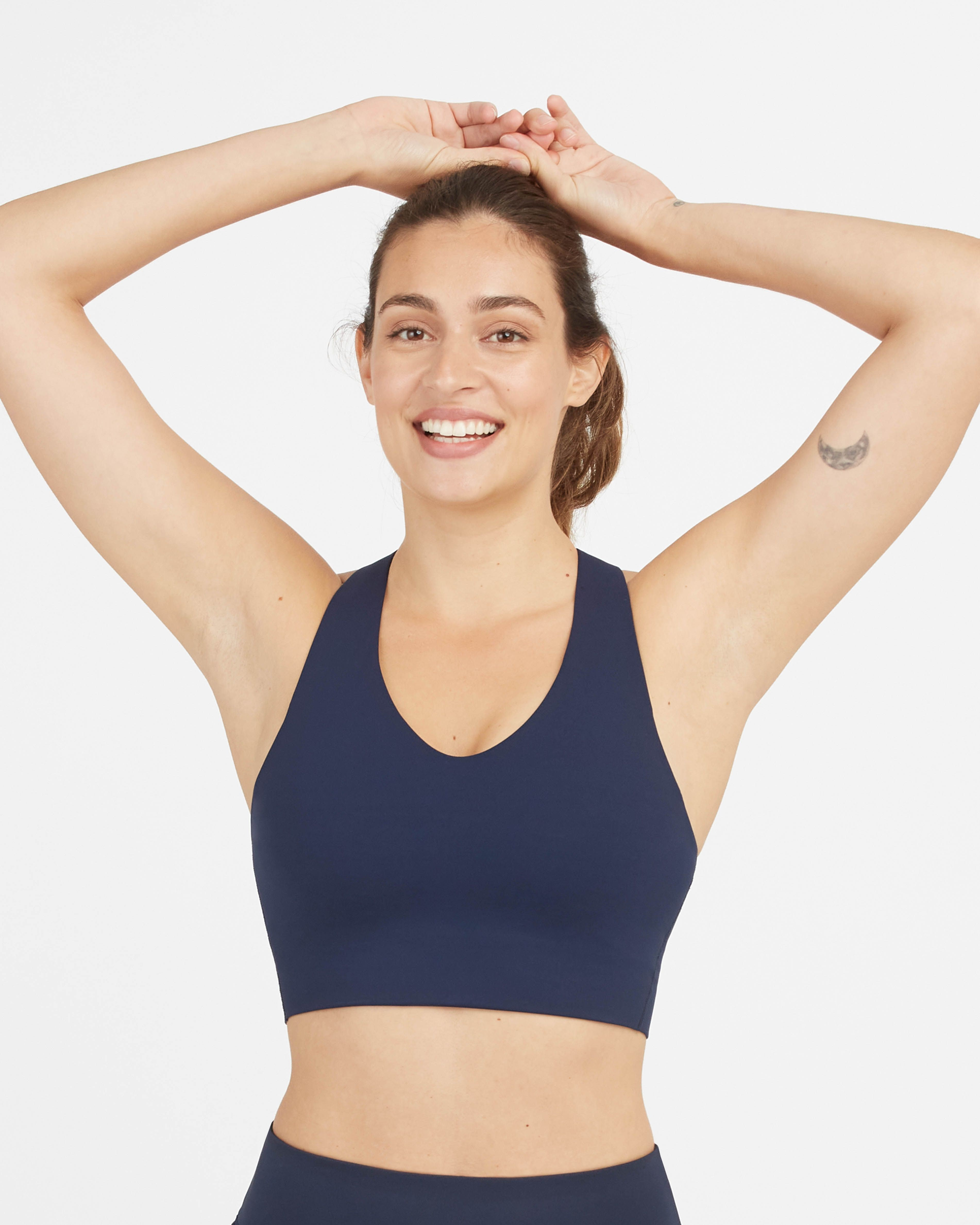 Longline Medium Impact Sports Bra | Spanx